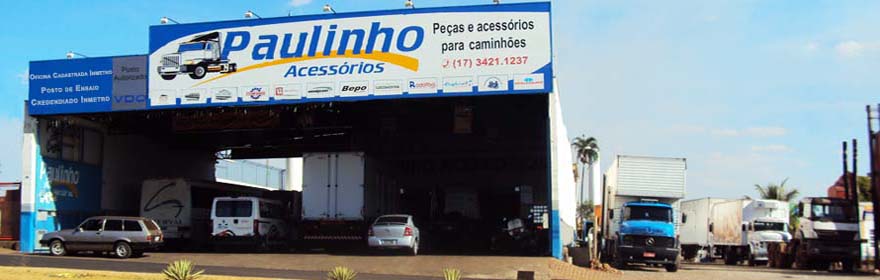 História de Paulinho Acessórios - Peças e Acessórios para Caminhões